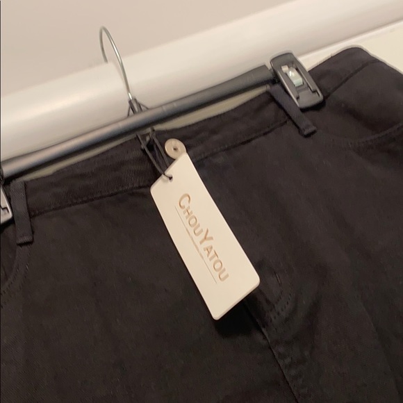 NWT ChouYaTou Denim Skirt with Slit XL 36” - Picture 2 of 10